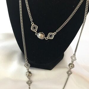 Premier Design silver‎ tone chain necklace